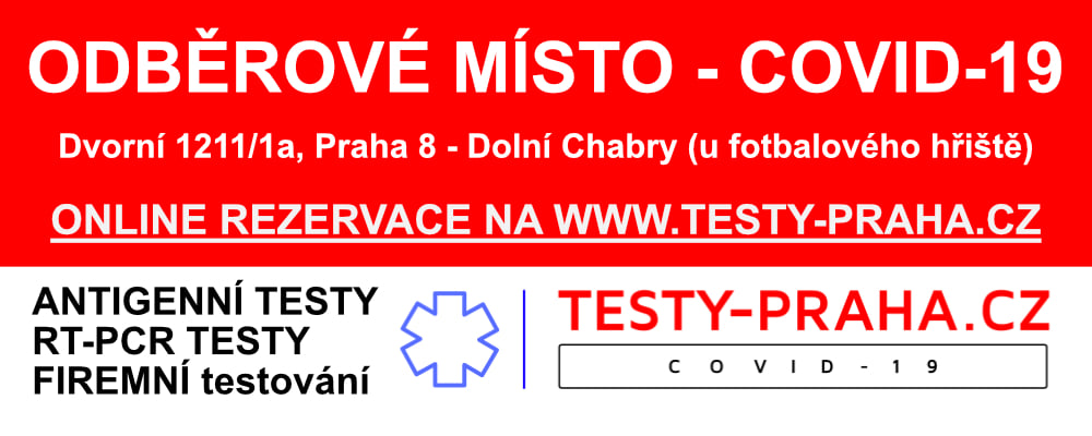 DRIVE-IN odběrové testovací místo na COVID-19 – Dolní Chabry