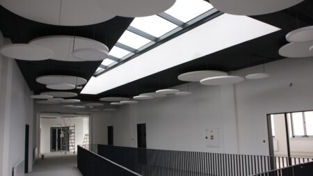 Aktuální pohled do nového křídla naší školy