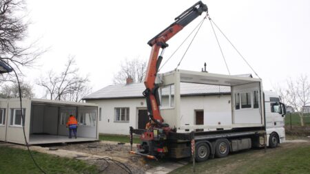 Dočasná učebna Základní školy