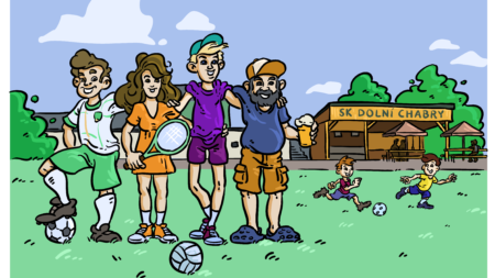 Nové centrum dění v Chabrech